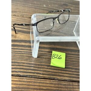 Oakley Taxed OX3182-0449 Unisex Brown Half Rim Rectangular Eyeglasses Frame 137